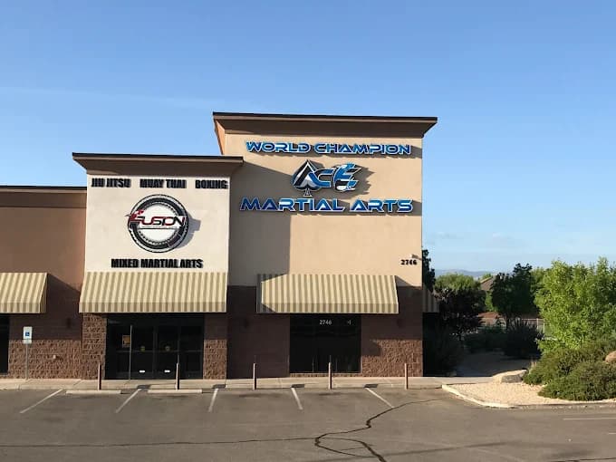 Ace Martial Arts flagship school exterior